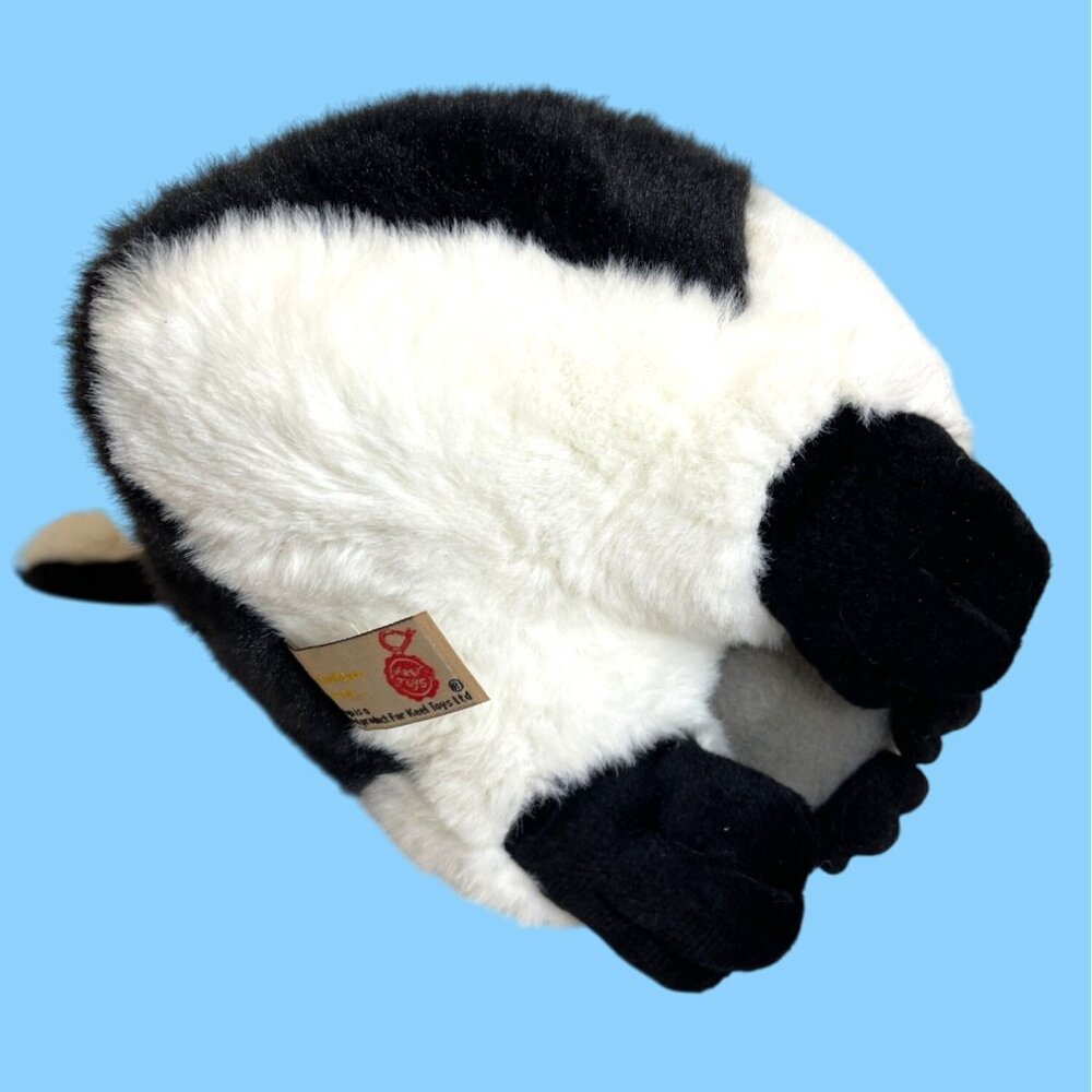 Plush Penguin Mom Chick Antarctica Black White Emperor Toy Stuffed Animal NWT - Picture 9 of 11